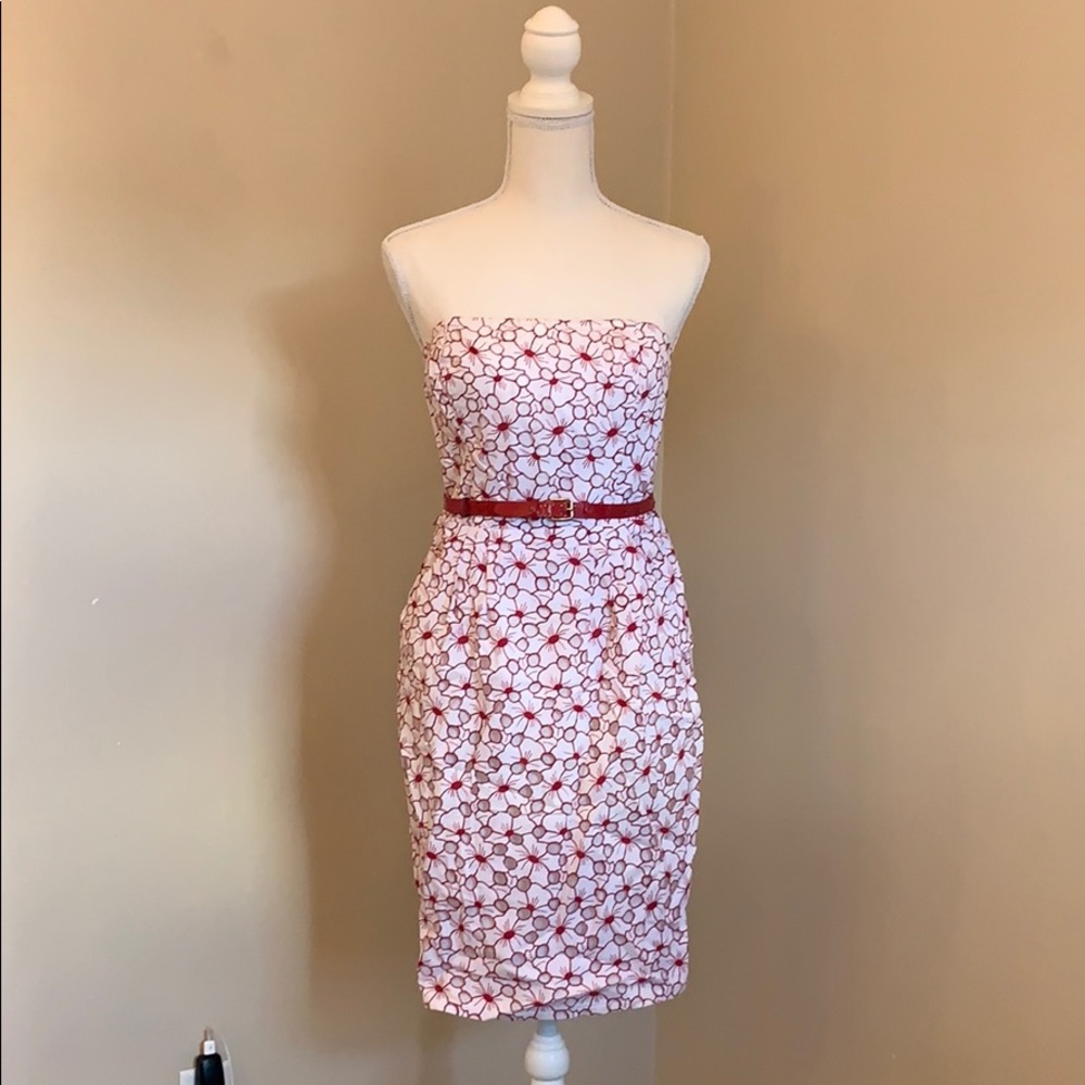 Jean Paul Gaultier for Target Red Eyelet Dress